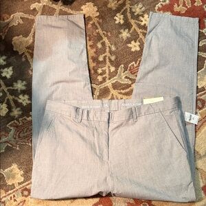 NWT GAP WOMen's Light Gray Chinos 14R